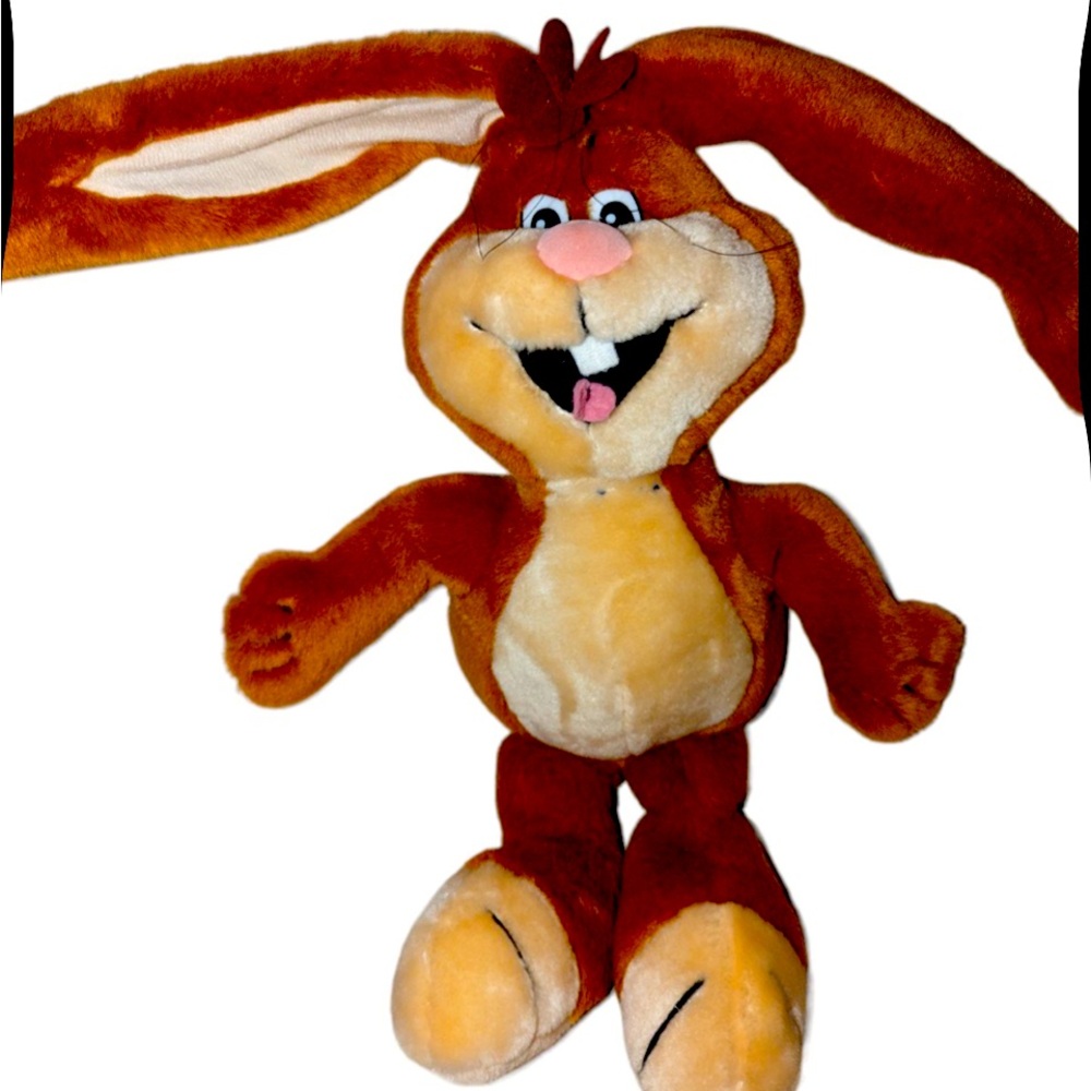 Vintage Nestle Quick Nesquick plush bunny rabbit Stuffed Animal promo ad item